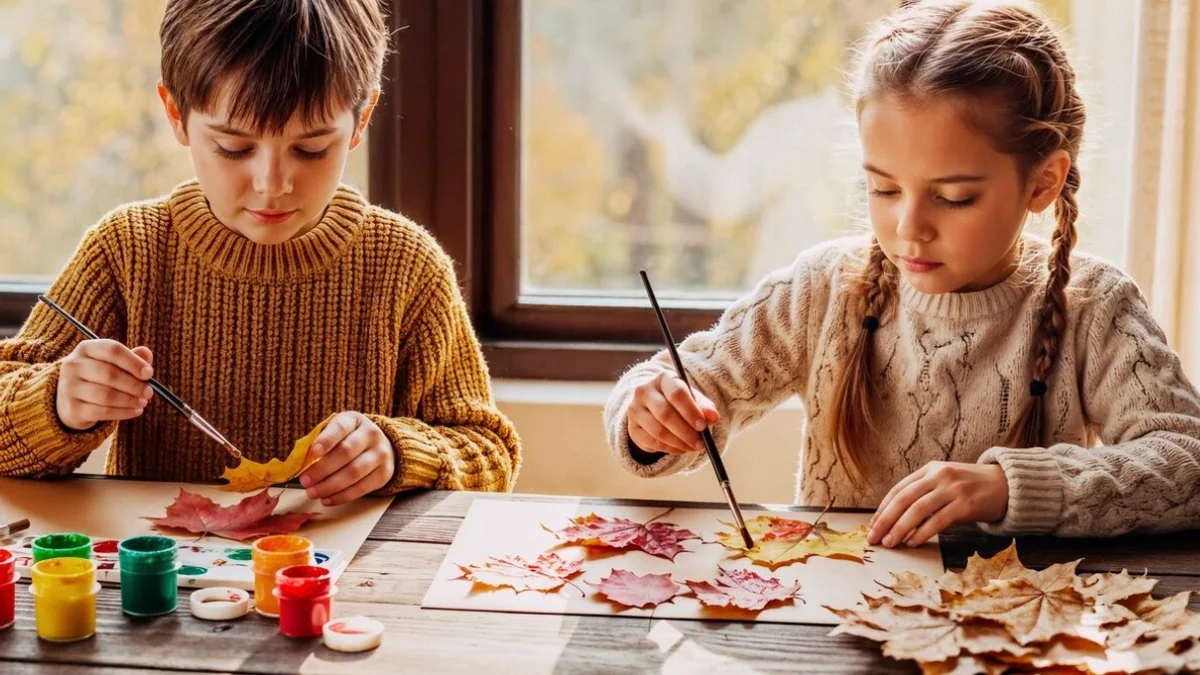 creative arts learning activity at Pococo Academy